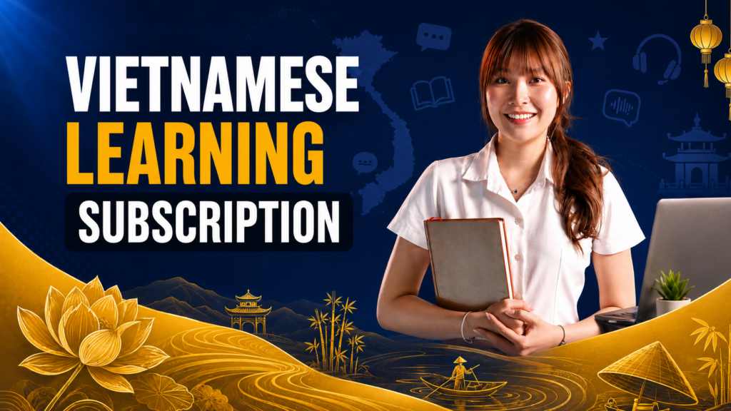 Vietnamese Learning Subscription Image